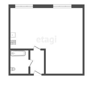 1-к квартира, вторичка, 33м2, 2/3 этаж