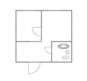 1-к квартира, вторичка, 24м2, 3/5 этаж