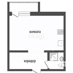 1-к квартира, вторичка, 23м2, 10/17 этаж