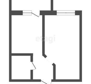 1-к квартира, вторичка, 41м2, 9/10 этаж