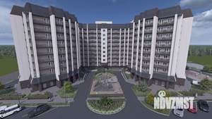 1-к квартира, строящийся дом, 50м2, 5/9 этаж