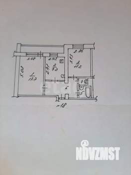 2-к квартира, вторичка, 48м2, 5/10 этаж