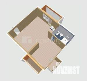 1-к квартира, вторичка, 39м2, 6/9 этаж