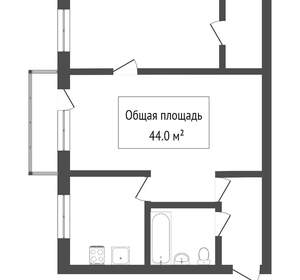 2-к квартира, вторичка, 44м2, 3/5 этаж