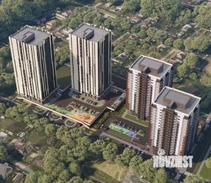 2-к квартира, строящийся дом, 68м2, 19/19 этаж