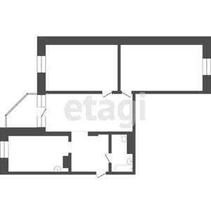 Студия квартира, вторичка, 39м2, 6/6 этаж