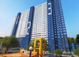 Студия квартира, вторичка, 45м2, 6/25 этаж