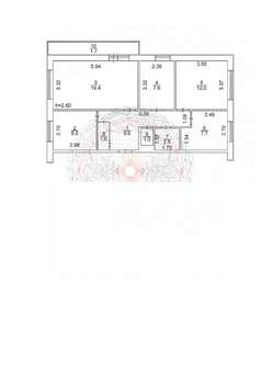 4-к квартира, вторичка, 70м2, 7/9 этаж