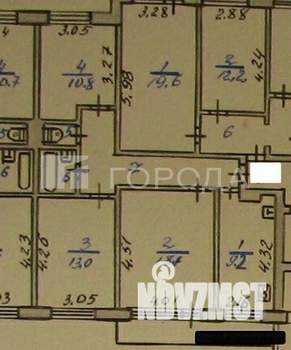 3-к квартира, вторичка, 65м2, 4/9 этаж