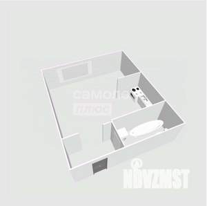 1-к квартира, вторичка, 25м2, 7/10 этаж