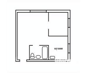 1-к квартира, вторичка, 30м2, 5/5 этаж