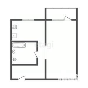 1-к квартира, вторичка, 30м2, 3/5 этаж