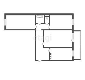 3-к квартира, вторичка, 75м2, 8/10 этаж