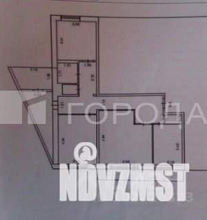 3-к квартира, вторичка, 68м2, 9/9 этаж