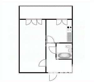 1-к квартира, вторичка, 35м2, 6/17 этаж