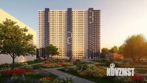 1-к квартира, вторичка, 58м2, 4/25 этаж