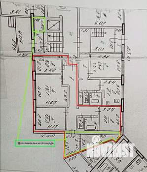 3-к квартира, вторичка, 67м2, 2/10 этаж