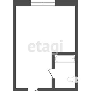 1-к квартира, вторичка, 25м2, 1/9 этаж