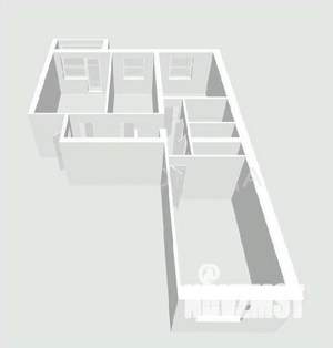 3-к квартира, вторичка, 74м2, 5/10 этаж